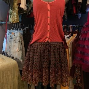 Forever 21 | Paisley Colorful Skirt